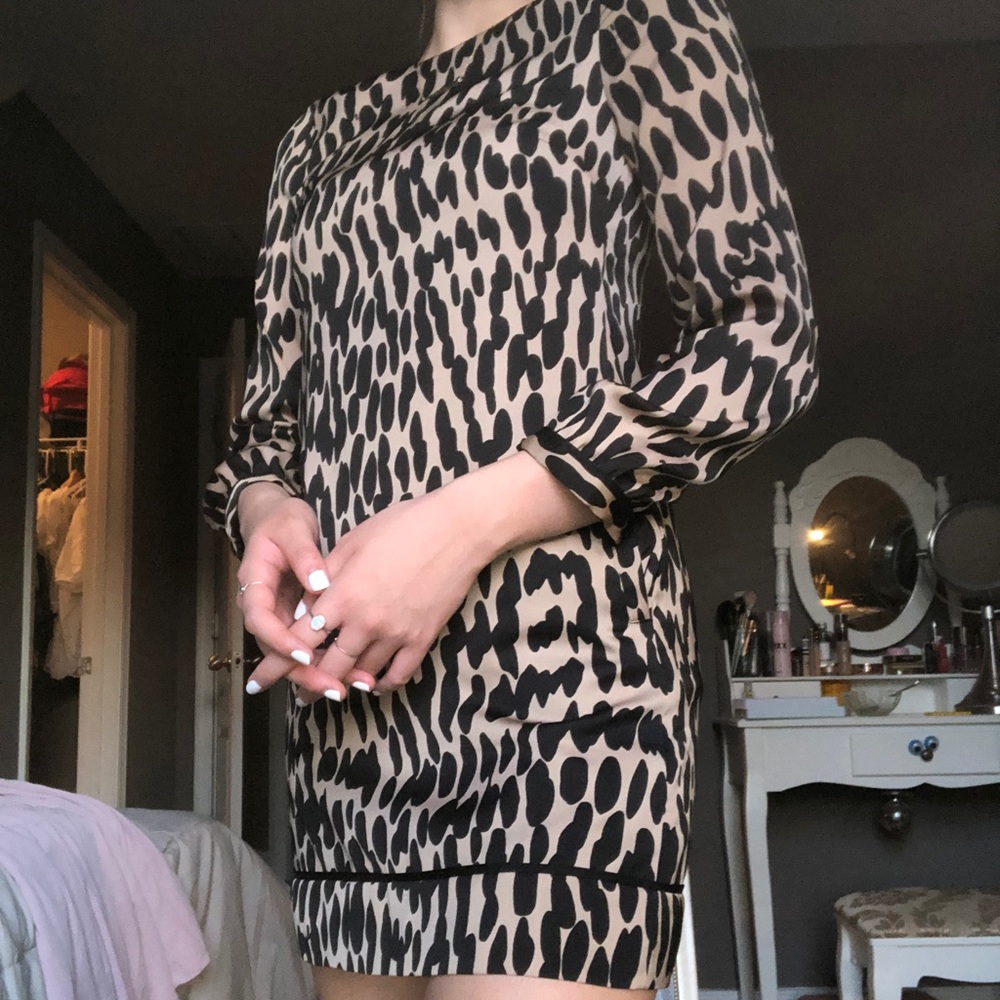 LOFT Leopard Dress